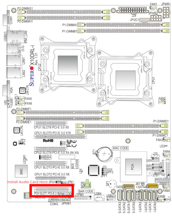 [1] Supermicro X10DRL-i