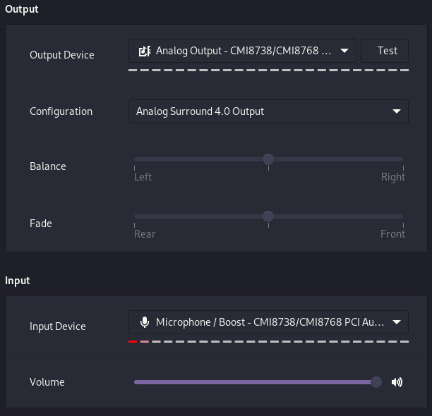 [3] Audio Settings 