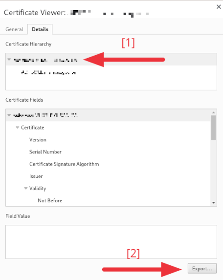 [1] Open certificate viewer in Google Chrome