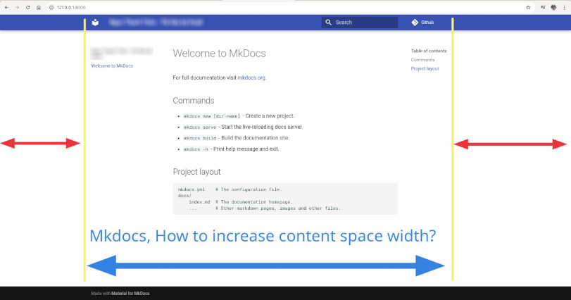 [1] Before maximize content space/width